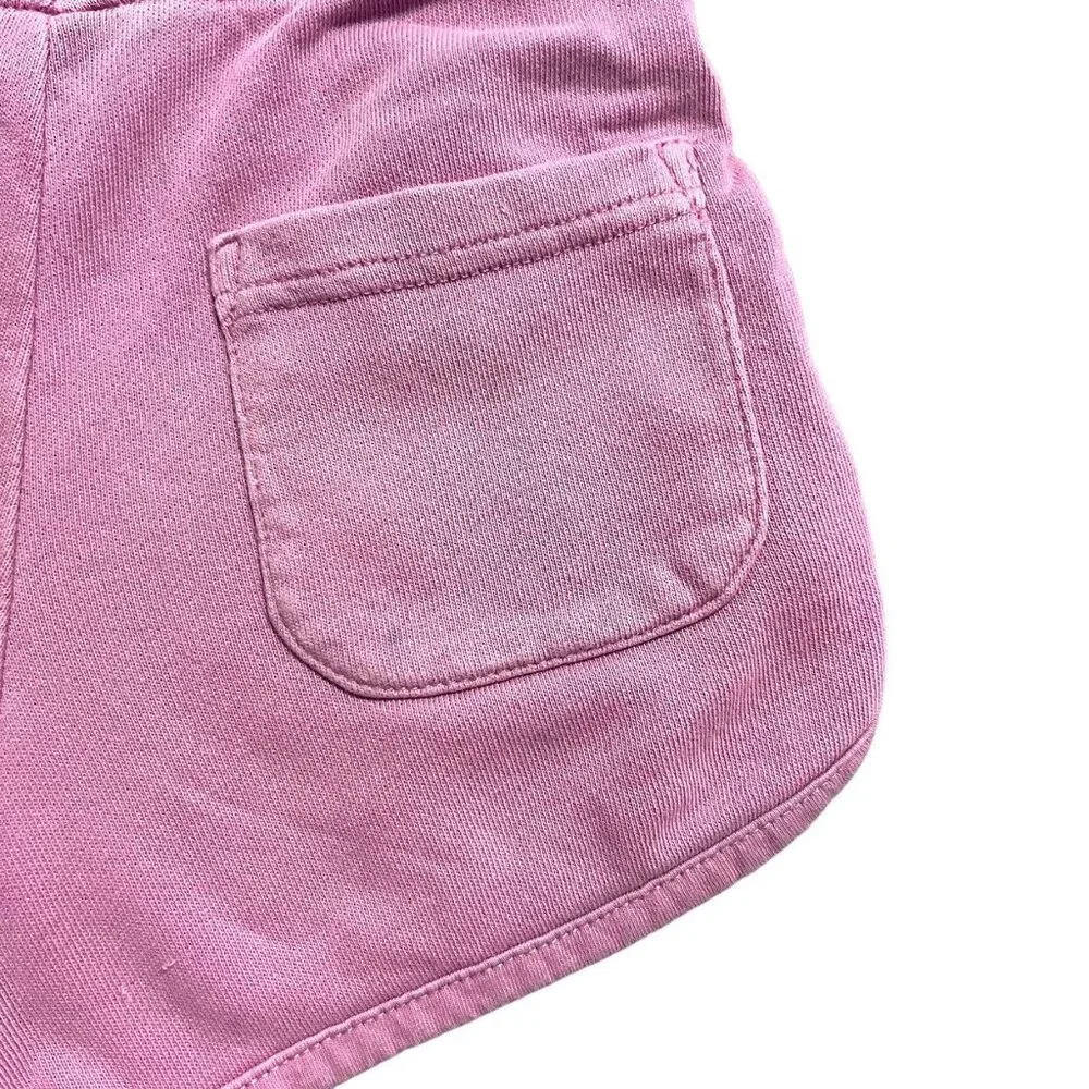 Mini Boden 4Y Lilac French Terry Pull-On Shorts